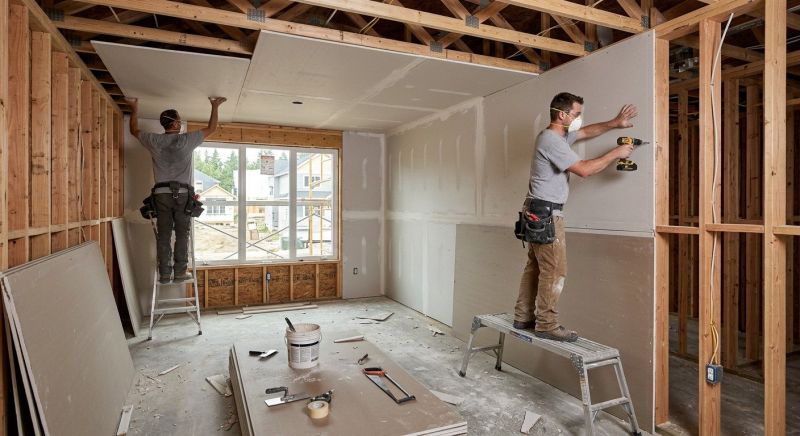 Gypsum Board Installation in Kansas City, MO