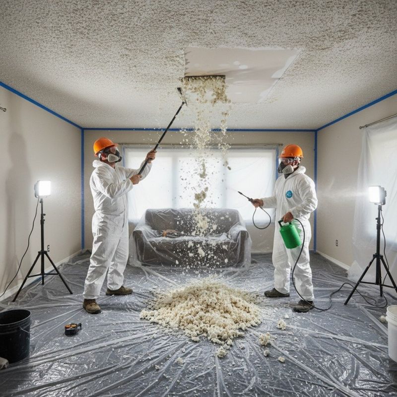 Knockdown Ceiling Removal in Killeen, TX