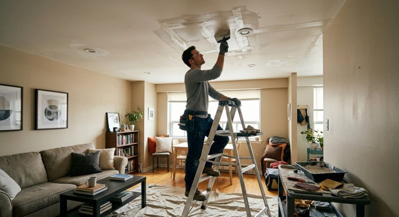 Bedroom Ceiling Repair in Wilmington, NC