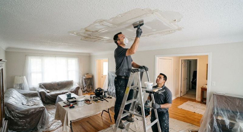 Ceiling Hole Repair in Conroe, TX