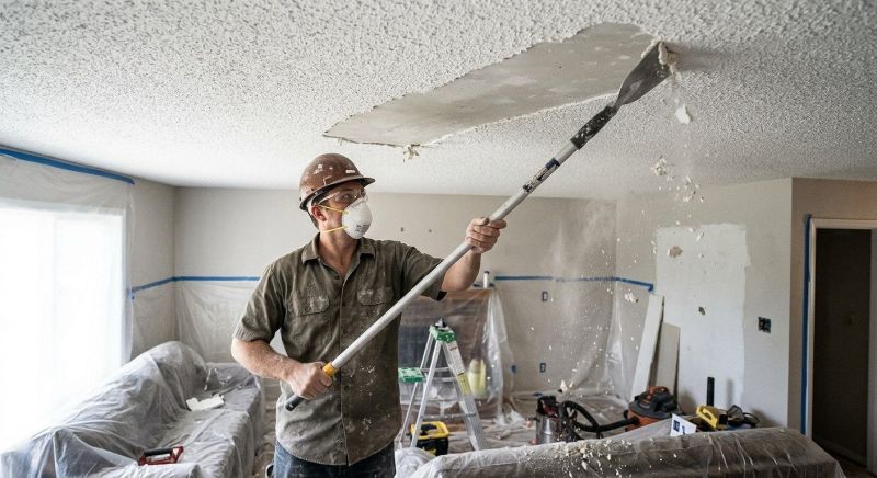 Ceiling Scraping in Mesa, AZ