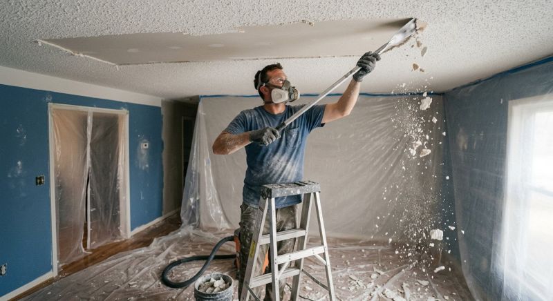 Ceiling Scraping in Georgetown, TX