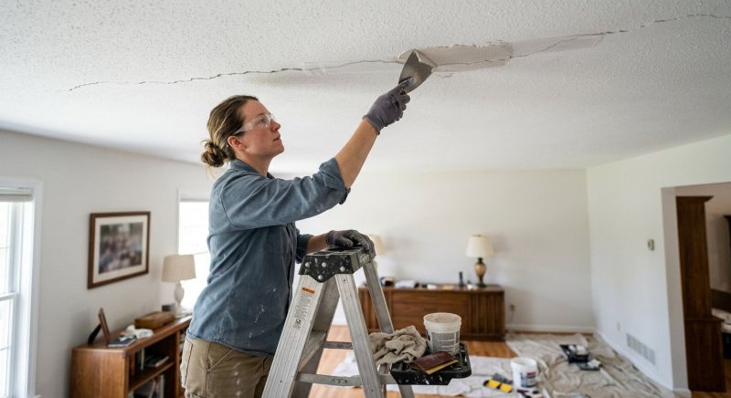 Ceiling Water Damage Repair in Conroe, TX
