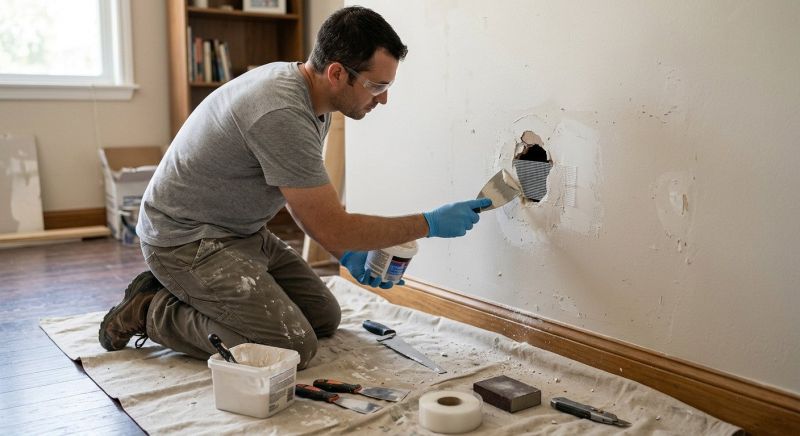 Drywall Patching in Conroe, TX