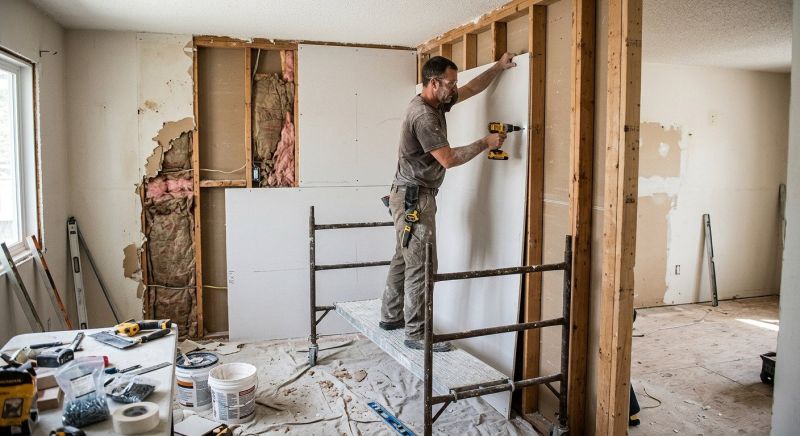House Drywall Installation in Alpharetta, GA
