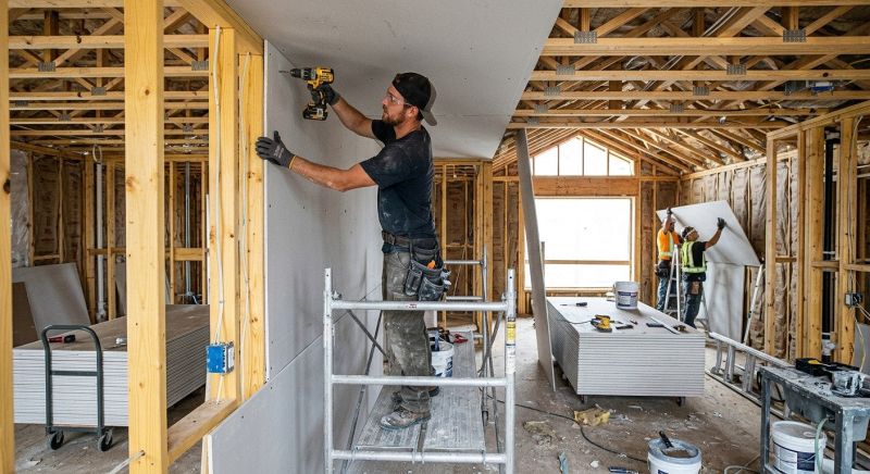 House Drywall Installation in Denver, CO