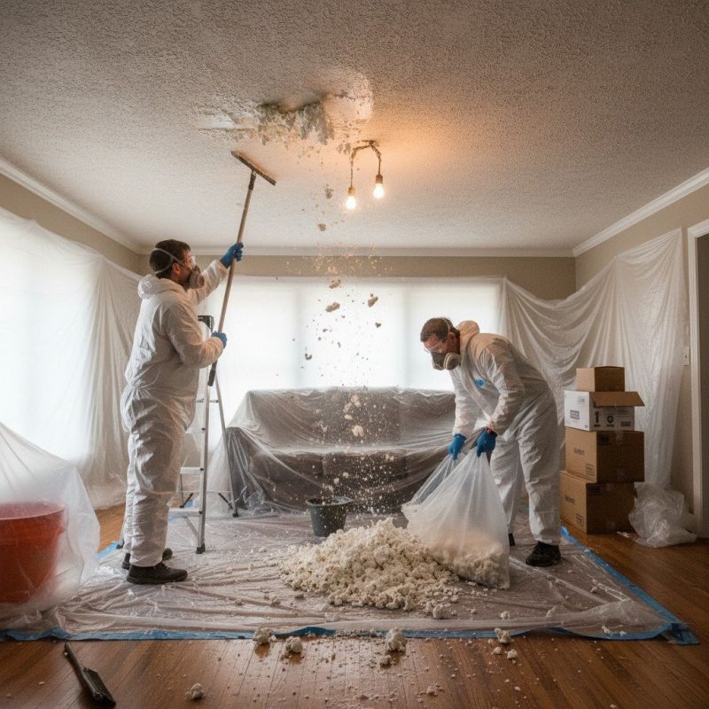 Knockdown Ceiling Removal in Chandler, AZ