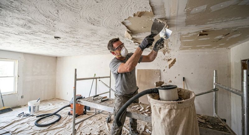 Swirl Ceiling Removal in Salt Lake City, UT