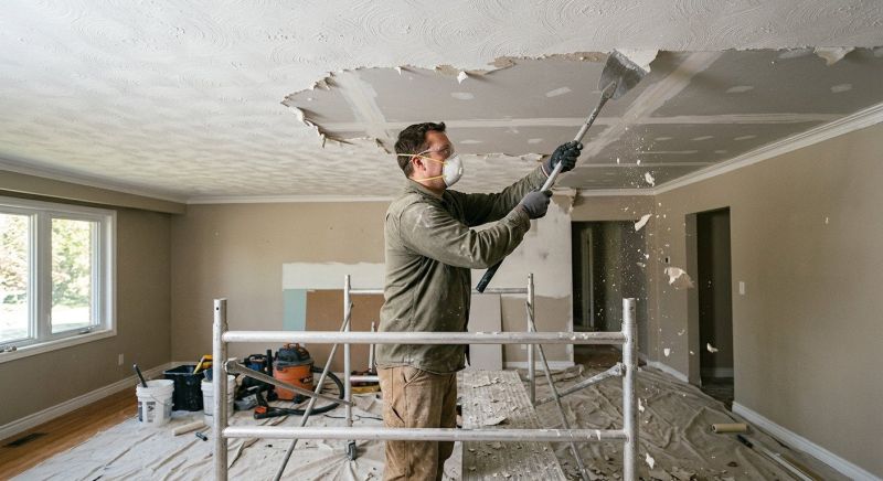 Swirl Ceiling Removal in Austin, TX