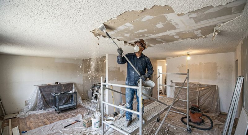 Textured Ceiling Removal in Denver, CO