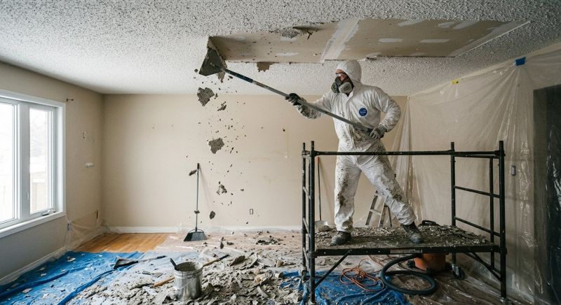 Textured Ceiling Scraping in Littleton, CO