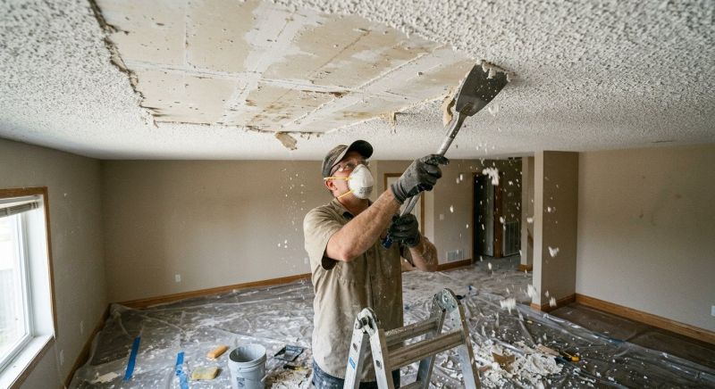 Textured Ceiling Scraping in Denver, CO