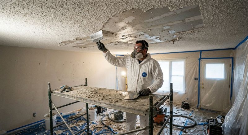Textured Ceiling Scraping in Austin, TX