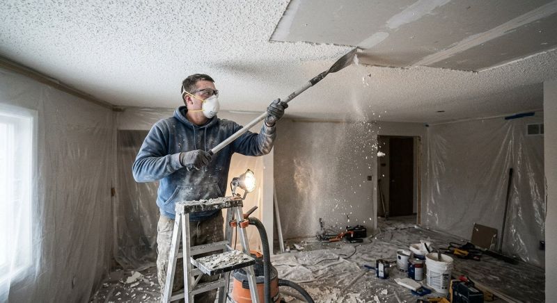 Textured Ceiling Scraping in San Diego, CA