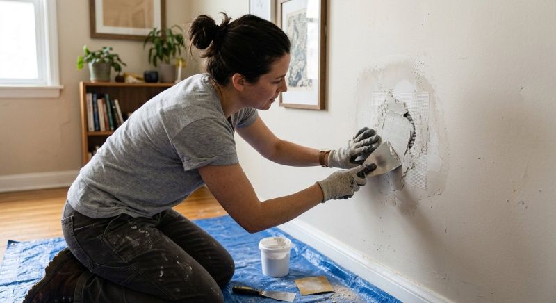 Wallboard Repair in Conroe, TX